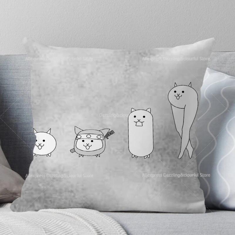 The Battle Cats Bed Pillow Cushion Cover for Infant Personalized Crib Protector Pillow Cover Room Decor Baby Gift No Insert