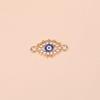 Evil Eye Bracelet & Earrings Set with Rhinestone Alloy