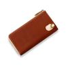 Enjoy the Patina of Tochigi Mine Leather. This Long Wallet for Men and Women Features Genuine Cowhide Leather and a Round Zipper. Zip-to002