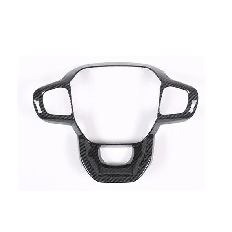 

Накладка на руль автомобиля из углеродного волокна для Ford Ranger T9 2023+ Автомобильные аксессуары Carbon Fiber