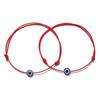1 Paar   Retro Farbe Seil Teufelsauge Handseil Handgewebte Armbänder Paar Freunde Armband