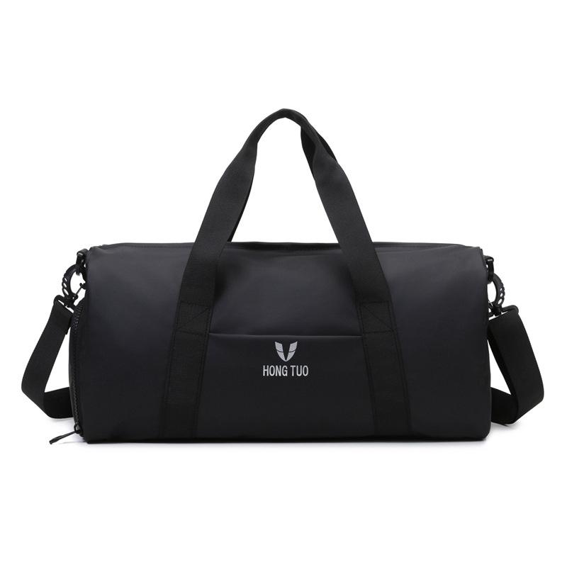 Oxford cloth travel bag men's and women's fashion luggage bag sports dry and wet separation independent shoe compartment fitness bag