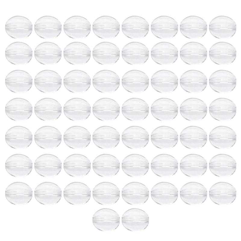 

Упаковка из 50 практичных круглых прозрачных акриловых подставок держателей для визиток, функциональный держатель для карточек, необходимый для свадебных вечеринок 1