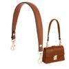 Detachable Purse Strap with Short Carry Shape, Swivel Clasps, and PU Leather Look for Bag Repair and Daily Use