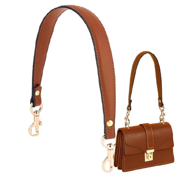 Detachable Purse Strap with Short Carry Shape, Swivel Clasps, and PU Leather Look for Bag Repair and Daily Use