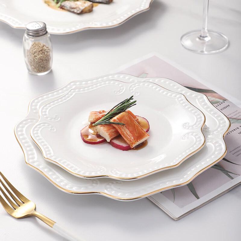

European Style Ceramic Dinner Plate