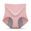 High-Waisted Women's Period Underwear - Tummy Control, Leak-Proof, Antibacterial Plus Size Seamless Panties.