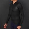 Morethan Long Sleeve Carbon Fiber Cycling Jersey Size L Men's LVP-021, Black,