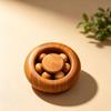 Cliff Cypress Luxury Rosewood Decompression Gyro: Handheld Wind Fire Wheel for Relaxation and Luck