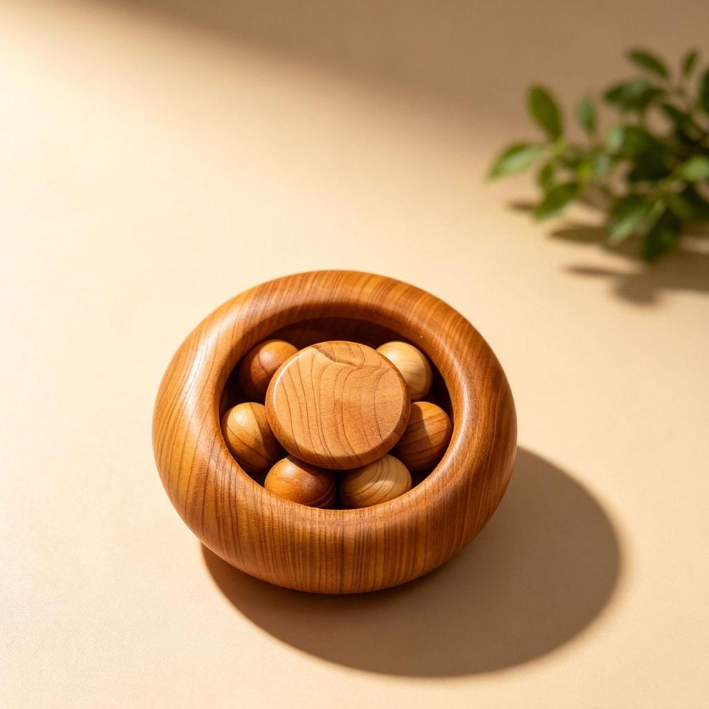 Cliff Cypress Luxury Rosewood Decompression Gyro: Handheld Wind Fire Wheel for Relaxation and Luck