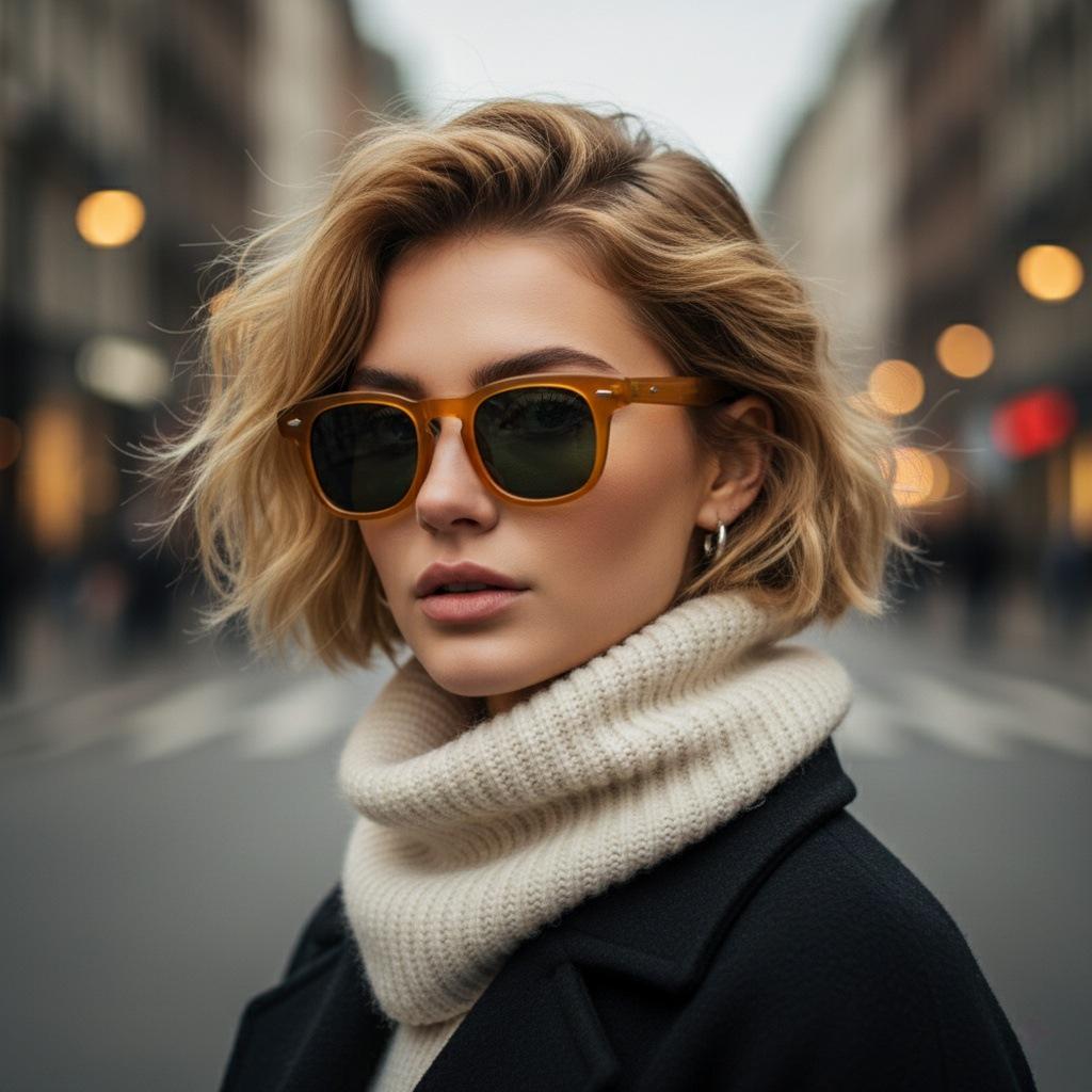 Retro Rivet Square Sunglasses: Classic European & American Style for High-End Fashion