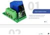 12V DC Single Channel Remote Switch with Long-Range Wireless Door Button.