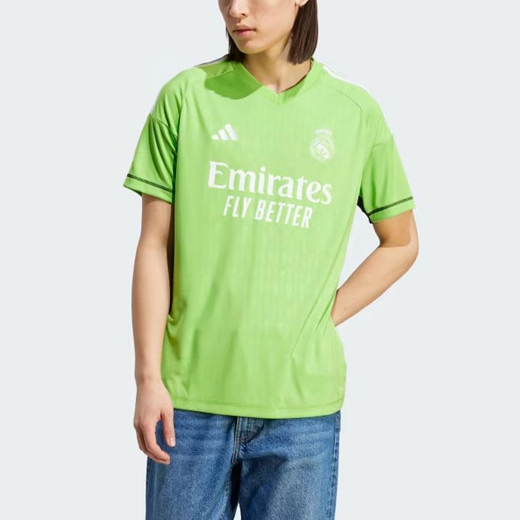 Adidas Real Madrid Condivo 22 Home Goalkeeper Jersey Men Jersey Green IA9970