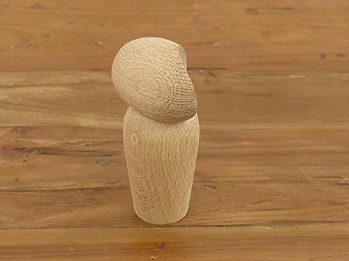 (hej!und) Paul Anker Hansen Eulen-Reproduktion (Natürlich) / Objekt Figur Nordische Waren