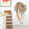 Multicolor 3D Tiger Wall Sticker Self-Adhesive Mural Art Gift Cartoon Animal Stickers