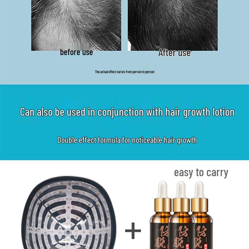 Portable Hair Care & Nourishing Device: Red Light Therapy Cap for Hair Growth