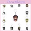 Unique Alien Themed Keychain Solid Zinc Alloy Keyring For Collectors And Fans
