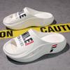 Neue High-End Herren Rutschfeste Geruchshemmende Dicksohlige EVA Strand-Slides Hausschuhe Sandalen Bequem und Modisch.