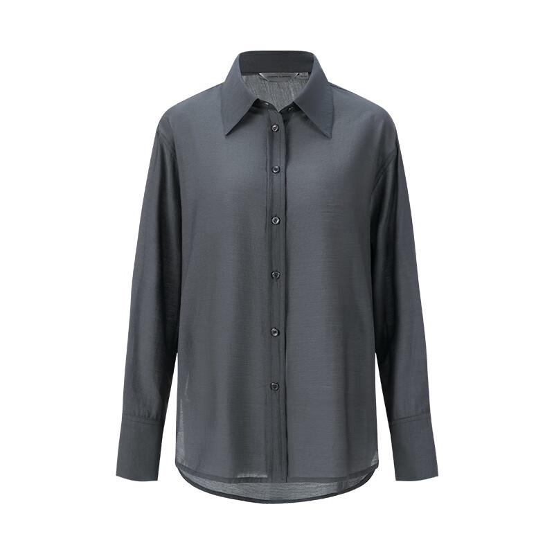 GIOVANNI VALENTINO Women's Long-Sleeve Casual Shirt