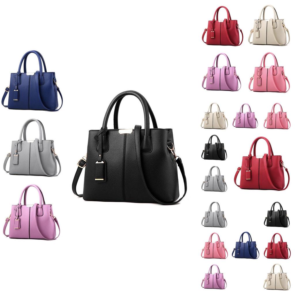 Europäischer und amerikanischer Stil 2023 Neue Mode Litschi-Muster Damenhandtasche