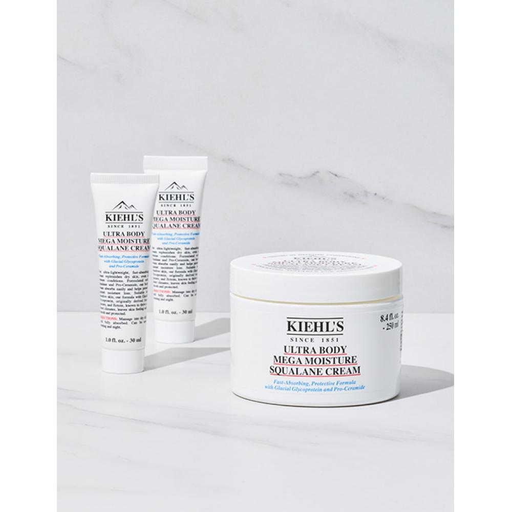 Kiehl S Ultra Squalane Body Cream 250ml Set  +60ml Extra Gift
