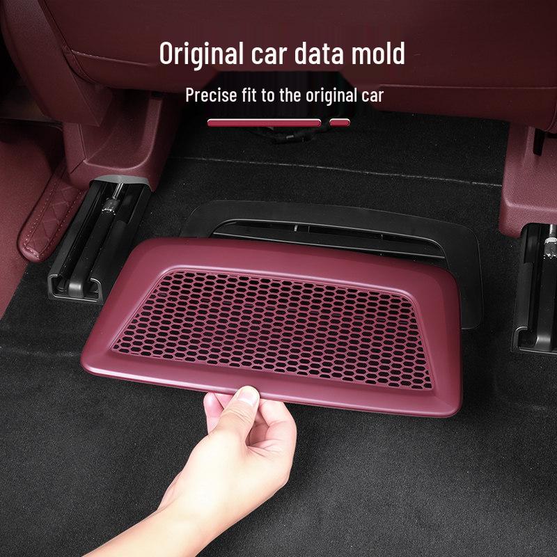 Fits 26 NIO ES8 Models: Under-Seat Air Vent Protector - Anti-Clogging Cover for Air Conditioning Accessories.