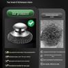 Stainless Steel Pot Brush - Non-Damaging Multi-functional Stain Remover with Wire Ball