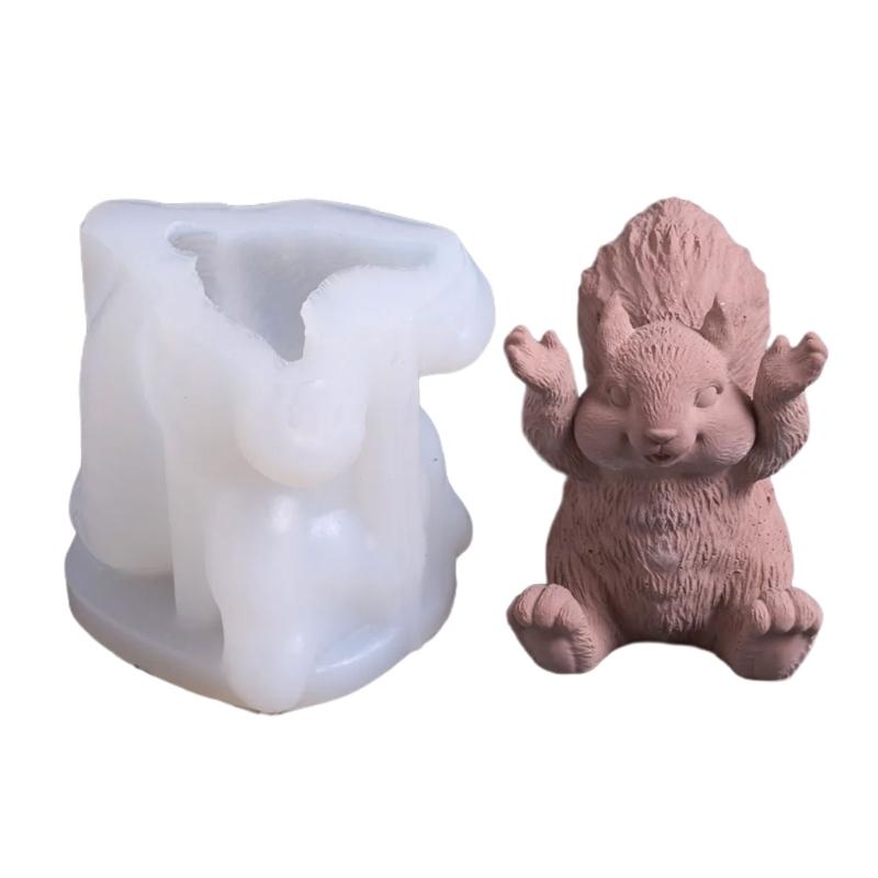 

Пищевой эластомер 3D форма для мыши для восковых свечей, мыла, поделок, продукции ручной работы