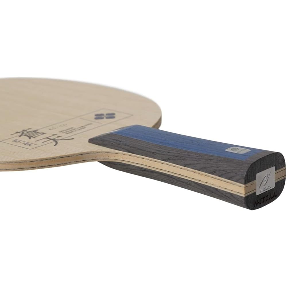 Nittaku Shake Table Tennis Racket Flared Handle Blue NC0488
