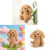Plush Dog Toy With Soft Pp Cotton Filling For Girls And Kids