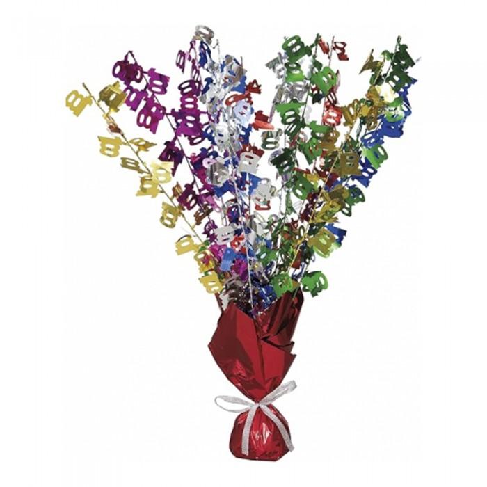 Unique Party 100th Birthday Balloon Weight Centrepiece