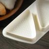Sushi Mold Maker 6 Cavity Triangle Rice Ball Onigiri Mold Bento Box Tools Non Stick Kitchen Gadgets for Meal Prep Cooking DIY