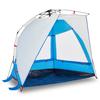 Vidaxl Beach Tent, 2-Person, Blue, Waterproof
