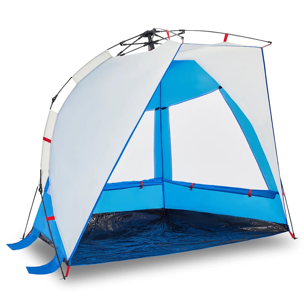 Vidaxl Beach Tent, 2-Person, Blue, Waterproof