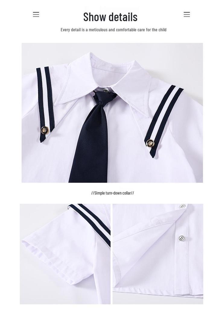 Children's Performance and Graduation Uniforms for Primary and Kindergarten Students