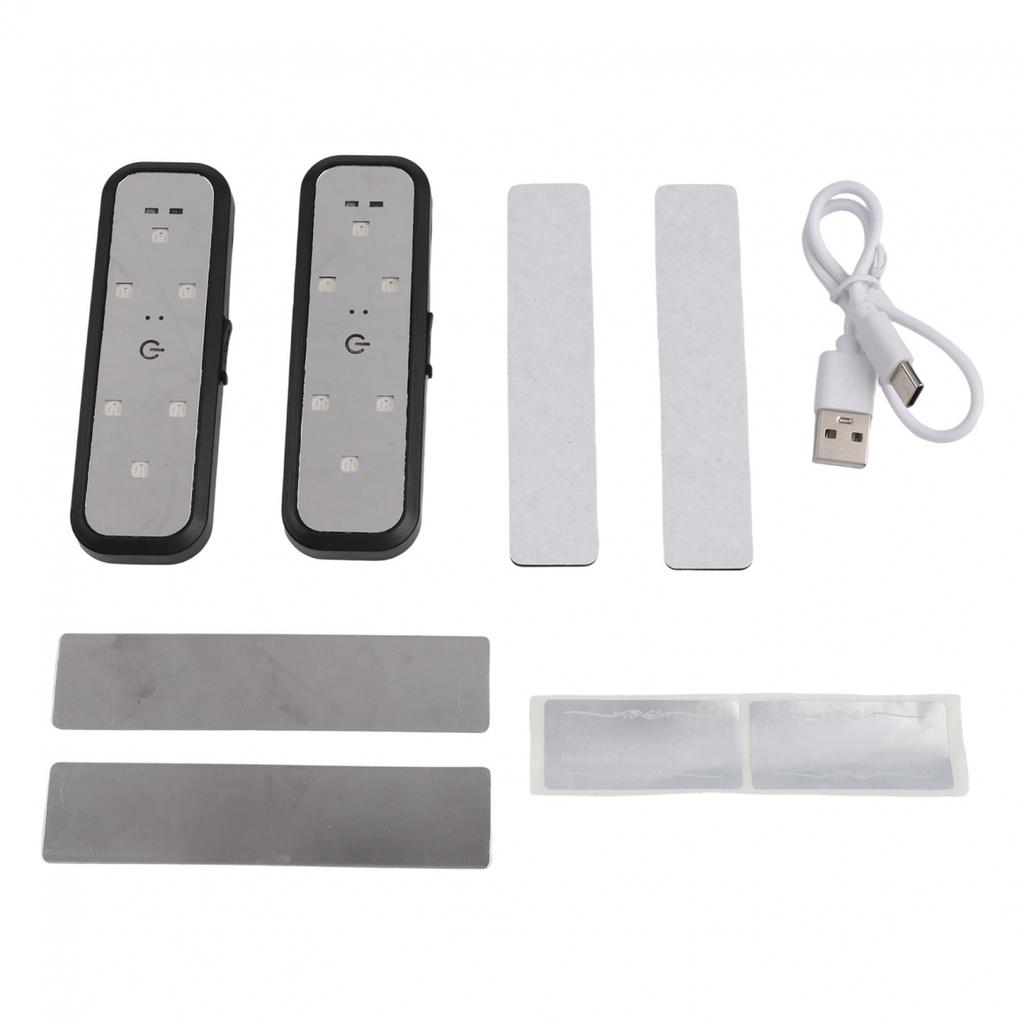 Long Battery Life Car Door Lights 2Pcs Magnetic Induction with Highlight LED