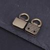 2Pcs Metal Bag Side Edge Hang Buckle Clip With D Rings For Diy Leather Craft Bag Strap Belt Handle Shoulder Crossbody Bag Parts