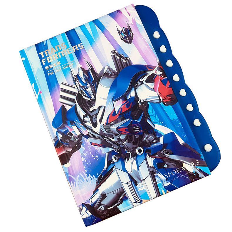 Cartoon Password Diary with Lock - 96 Sheets for Elementary School Kids