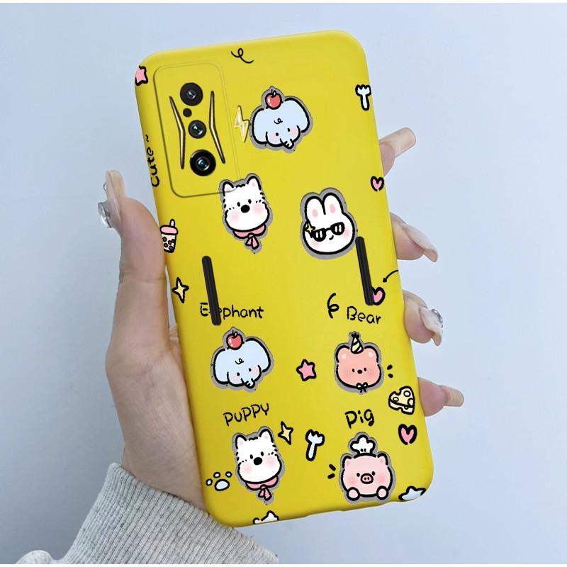For Xiaomi Poco F4 GT Case Soft TPU Silicone Cover Cute Astronaut Panda Phone Case For Poco F4GT Redmi K50 Gaming Coque Funda
