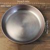 Vintage Copper Fruit Plate,Handcrafted Hammer Texture Circle Shape Steak Dinner Dishes Tray,Home Food Plate 24 cm,Tableware