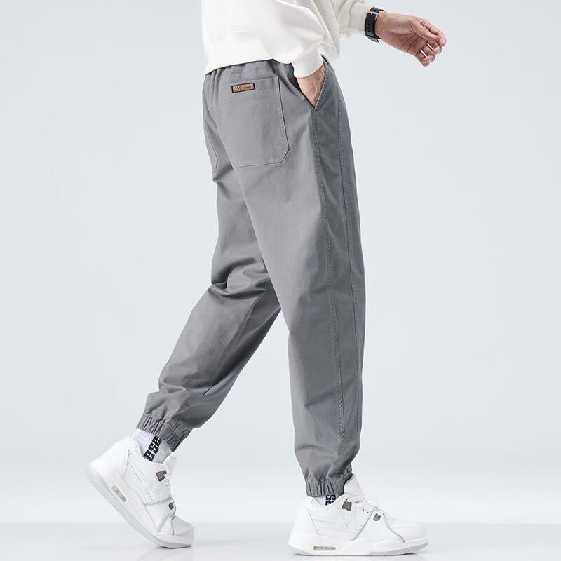 Men's Loose Fit Drawstring Cargo Pants