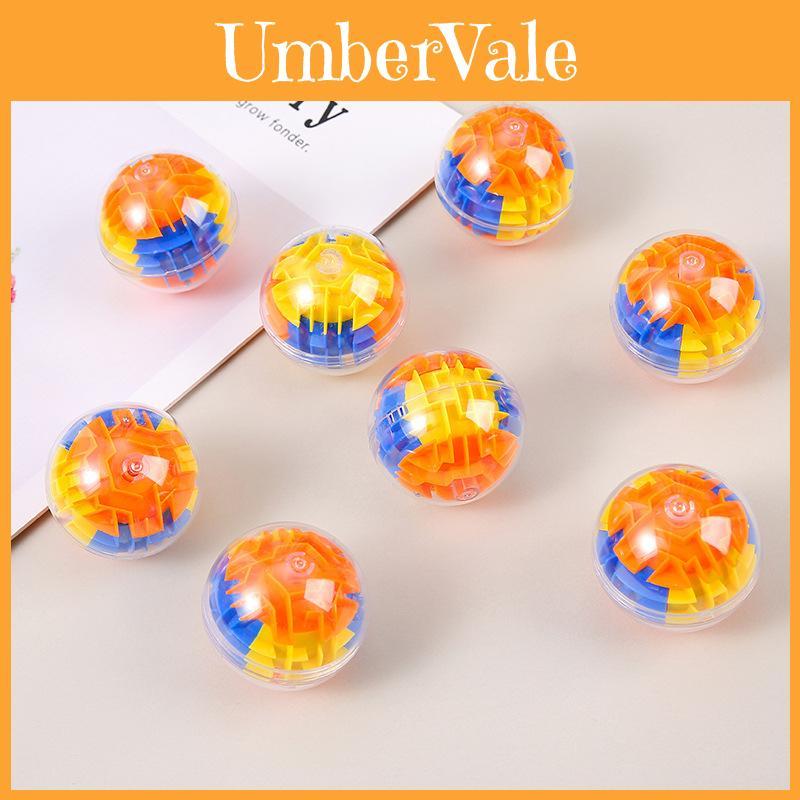 3d Magic Cube Maze Sphere With Plastic Material For Childrens Educational Toy Gift