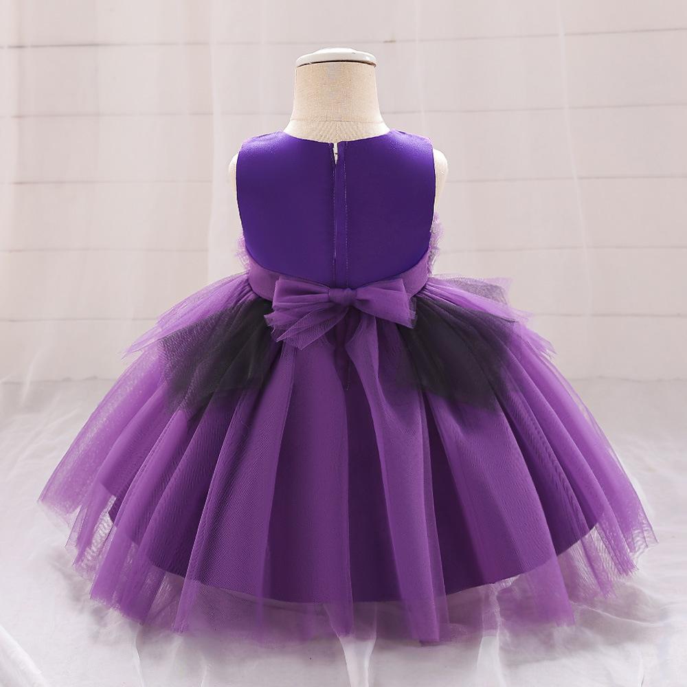 Weihnachtskleid Neugeborenes Baby Mädchen Kleid Partykleider für Mädchen 1 Jahr Geburtstag Prinzessin Kleid Spitze Taufkleid Babykleidung Weiß Taufe
