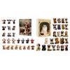 Festive Party Favors Christmas Advent Calendar for Cat Lovers, 24 Day Countdown Box with Holiday Room Decor Acrylic Pendants, Tree Hanging Decorations