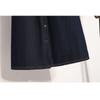 DIMANAF 2025 Plus Size Spring Denim Skirts Women Clothing Blue Fashion A-Line Jeans Skirt Belt Waist