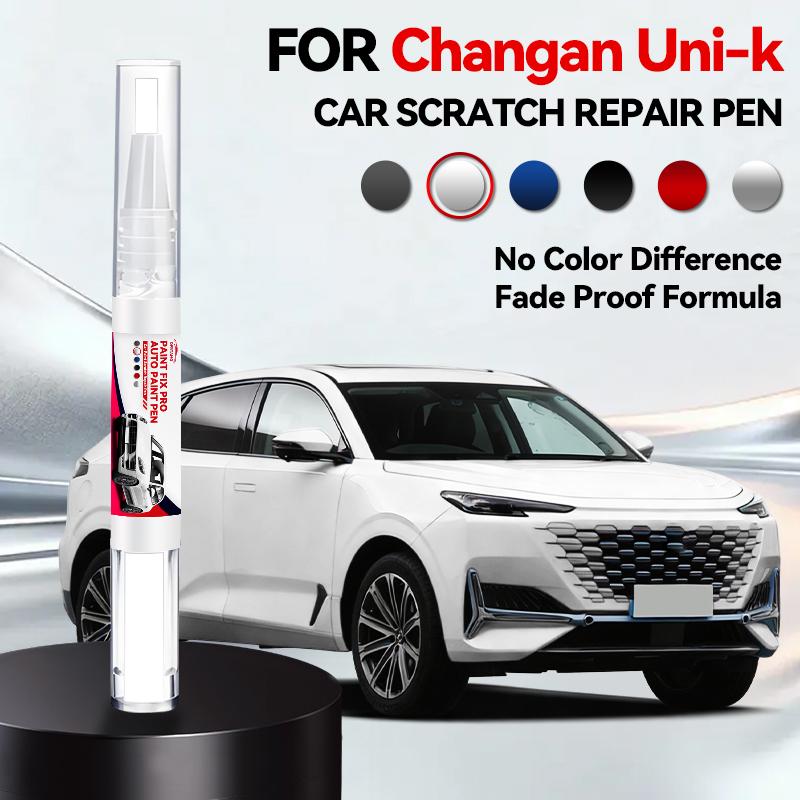 2026 Hot Car Accessories For ChangAn UNI-K Car Paint Repair Pen Touch Up Scratch Remover DIY Auto Accessories Blue 126 BN6 White