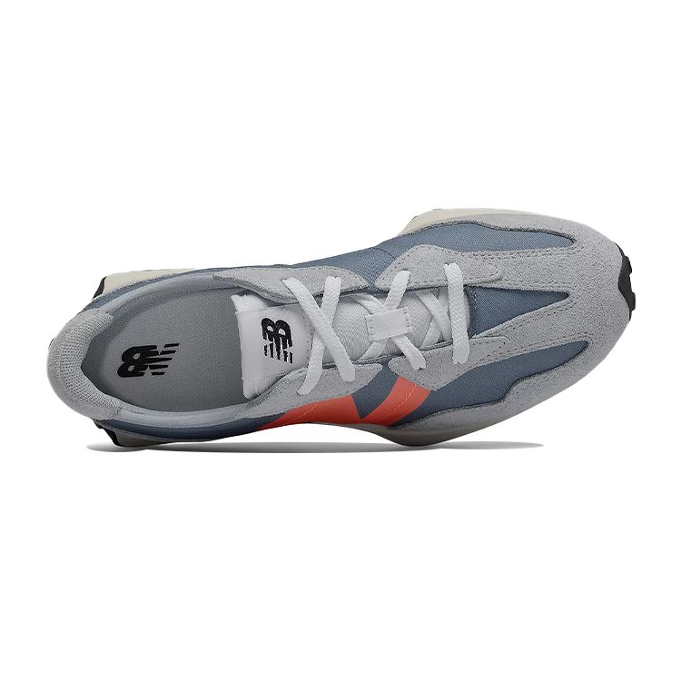 New Balance Nb 327 Comfortable Trendy Low-Top Running Shoes Kids sneaker Ocean-Gray GS327FO
