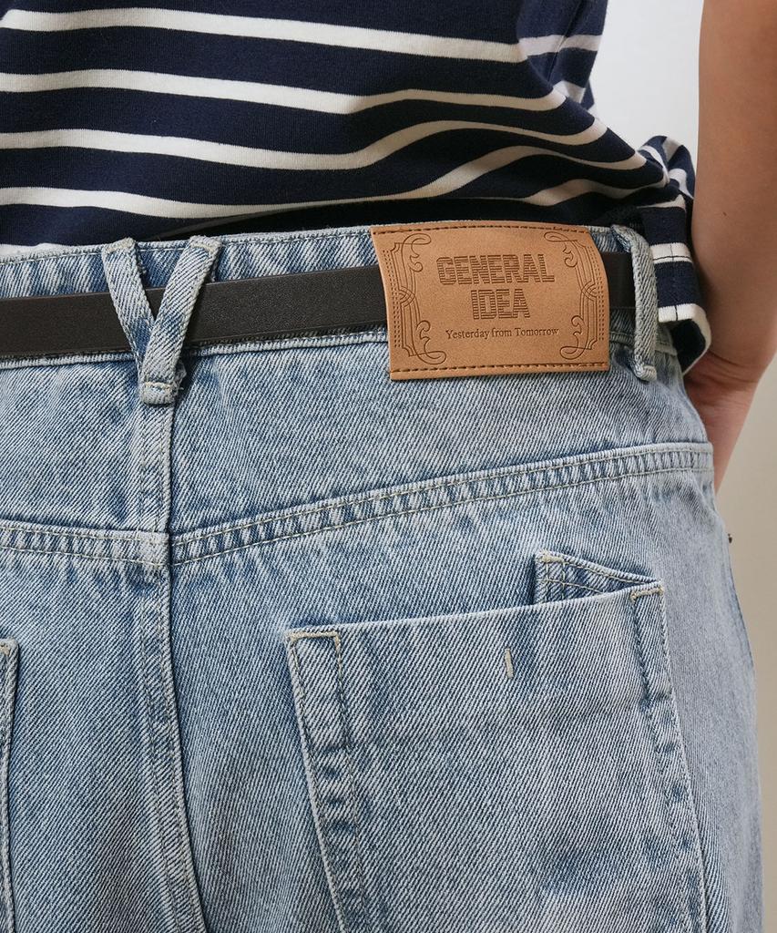 GENERALIDEA Semi-Wide Denim Pants [Light Blue] / Gf2Lpt510