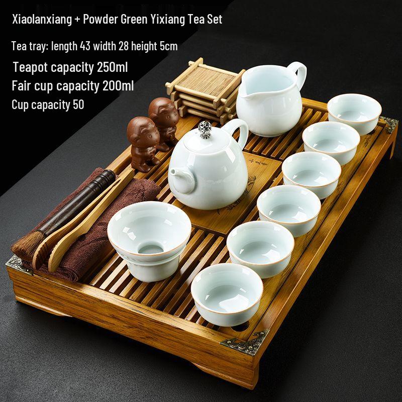 

Jiakangming Zisha Ceramic Kung Fu Tea Set