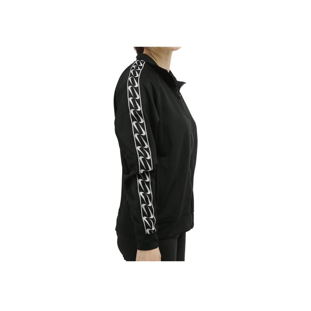 Nike Side Tape Logo Stand Collar Zip-Up Sports Jacket Women Jackets Black CJ7718-010